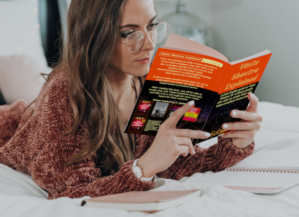 Photo of person reading the book