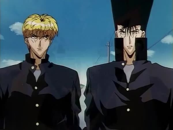 Mitsuhashi and Itou Still from animation series